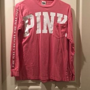 PINK LONG SLEEVE TEE